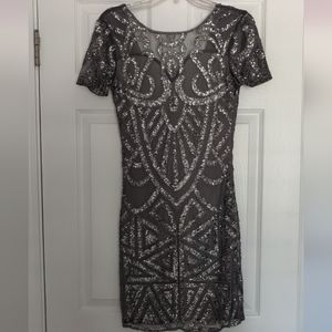 Flapper inspired beaded dress